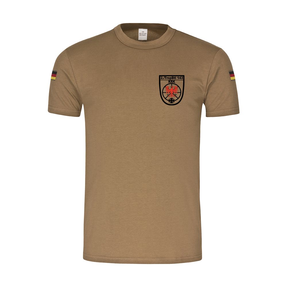 BW Tropen 2 TrspBtl 143 Strausberg Transport Bataillon Kompanie T-Shirt #23159