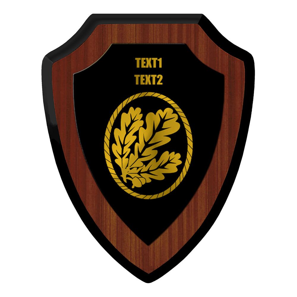 Coat of arms shield customizable hunter troop Bundeswehr army #43614