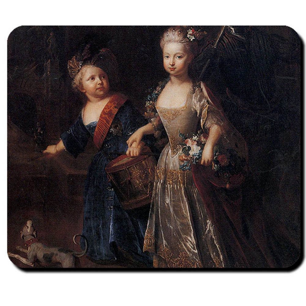 Friedrich der Große Alter Fritz König Preuße Kurfürst Brandenburg Mauspad #16411