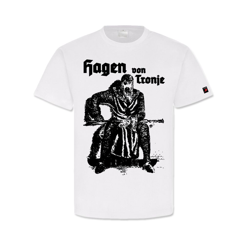 Hagen von Tronje Nibelungensage Ritter Wagner Germanen - T Shirt #14155