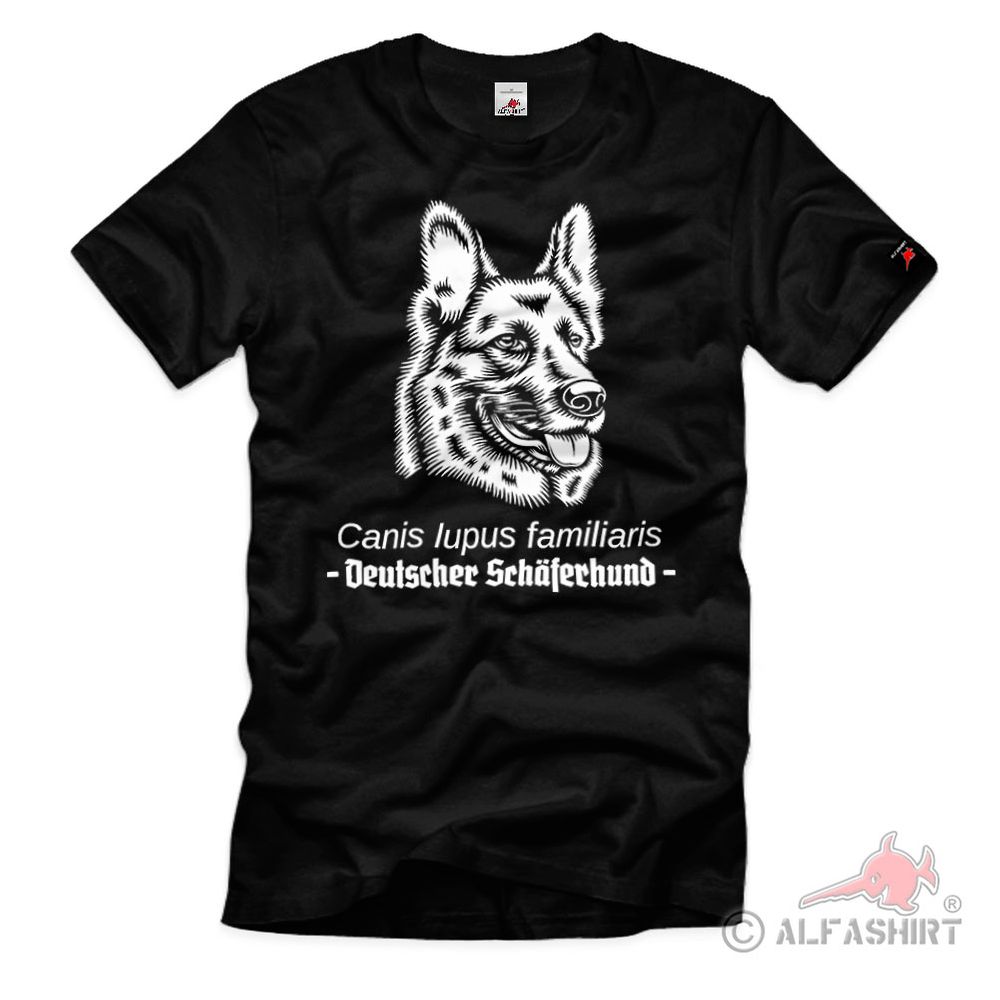 DSH Canis Lupus familiars Deutscher Schäferhund T Shirt #39760