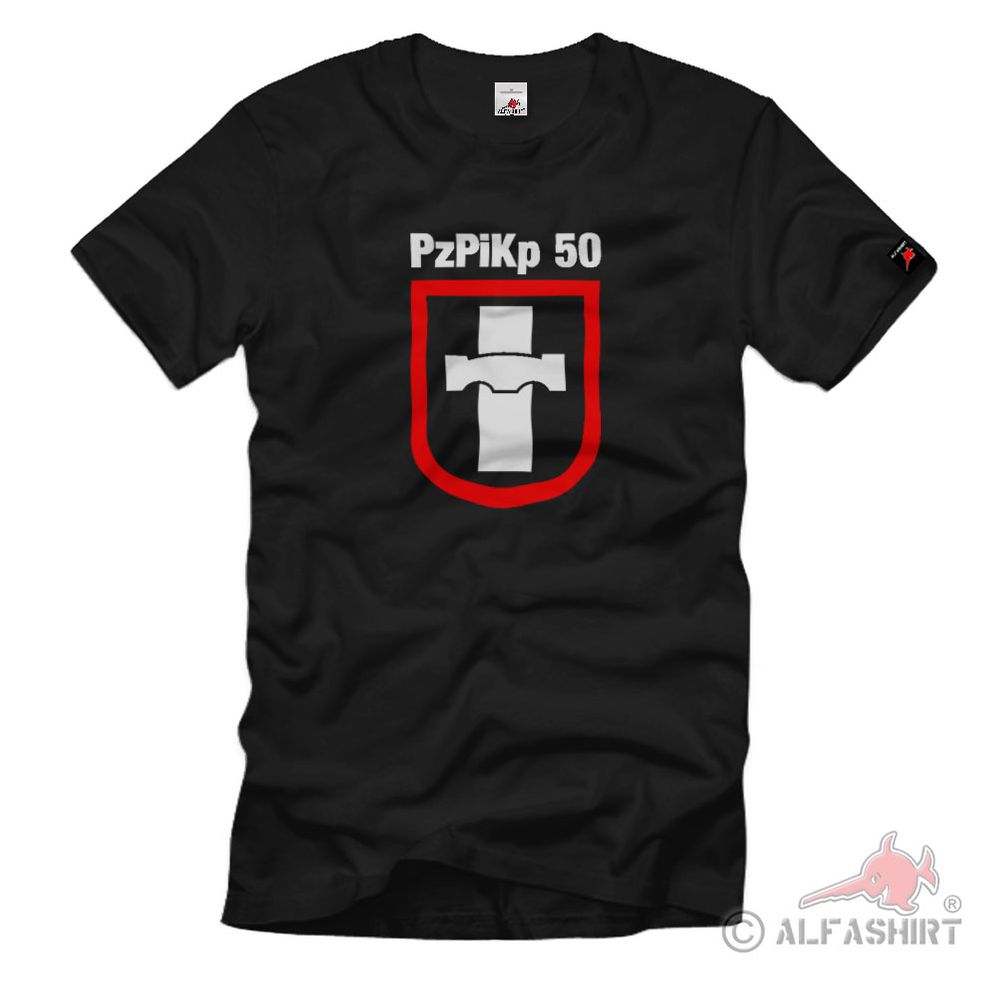 Pzpikp50 Panzerpionierkompanie 50 Bundeswehr Einheit Pioniere T Shirt #2598