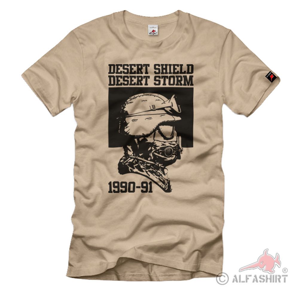Operation Desert Shield - Storm Gulf War USA Iraq Veteran T-Shirt # 36684