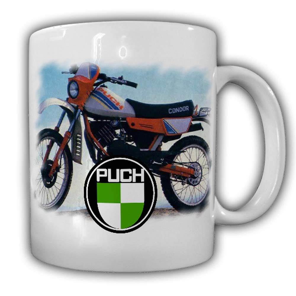 Tasse Puch Condor Motorradbekleidung Motorradzubehör Motocross #24140