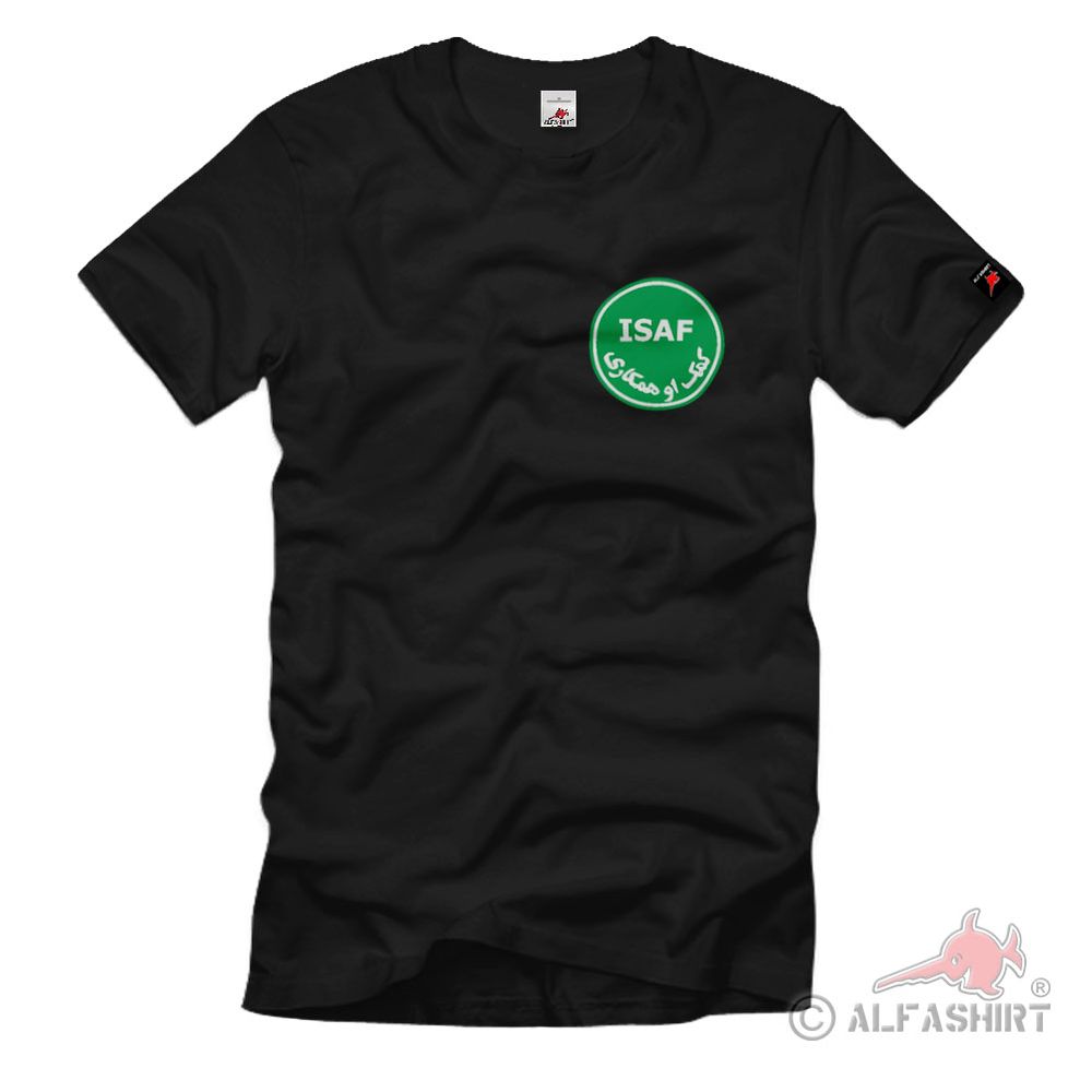 Afghanistan International Nato Security Assistance Force T Shirt # 1916