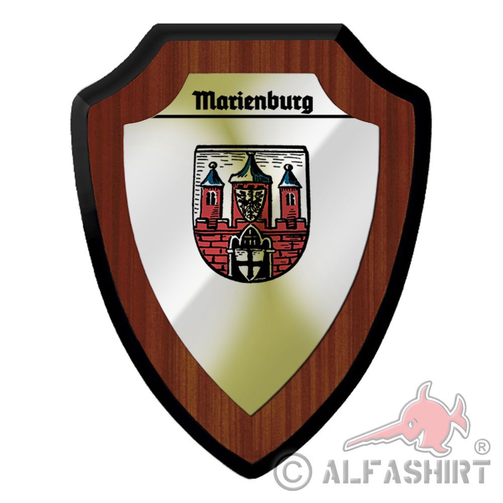 Heraldic shield Marienburg administrative district province of Prussia #44386