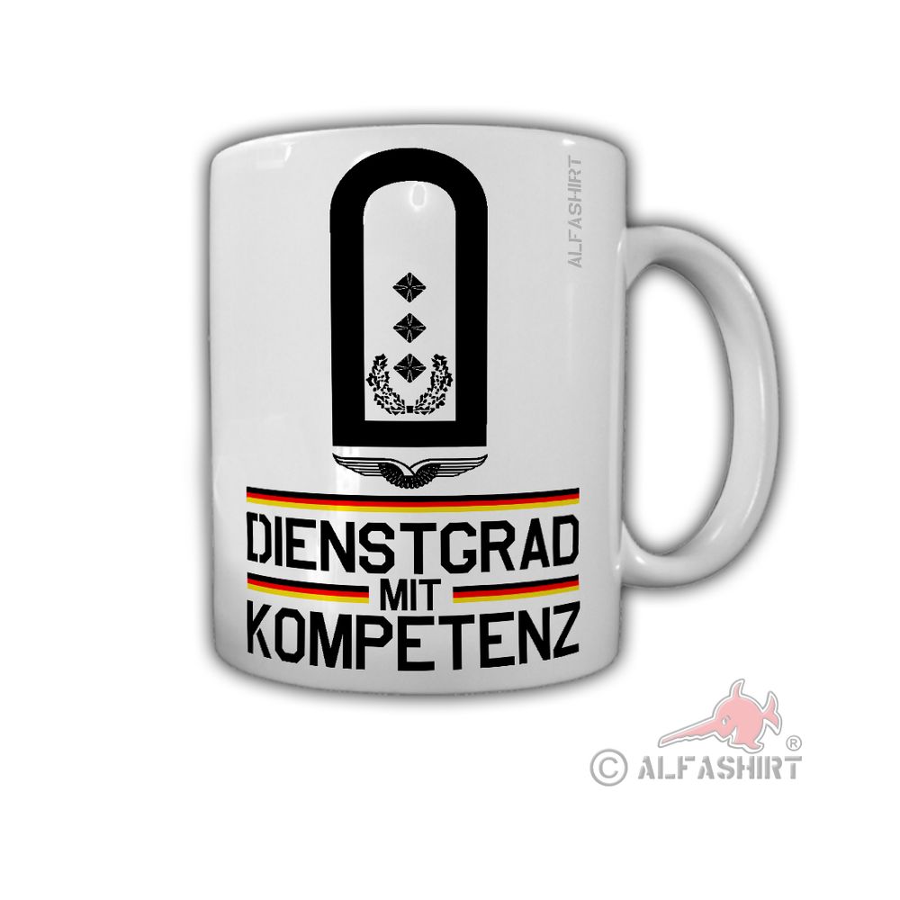 Colonel Bundeswehr Fw Rank Military Shoulderplate Badge Cup # 29009