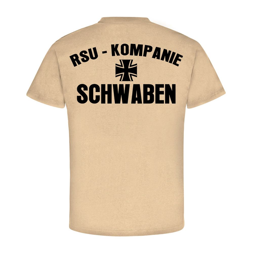 RSU Kp Schwaben Regionale Sicherungs Unterstützungs EK Bw - T Shirt #9166