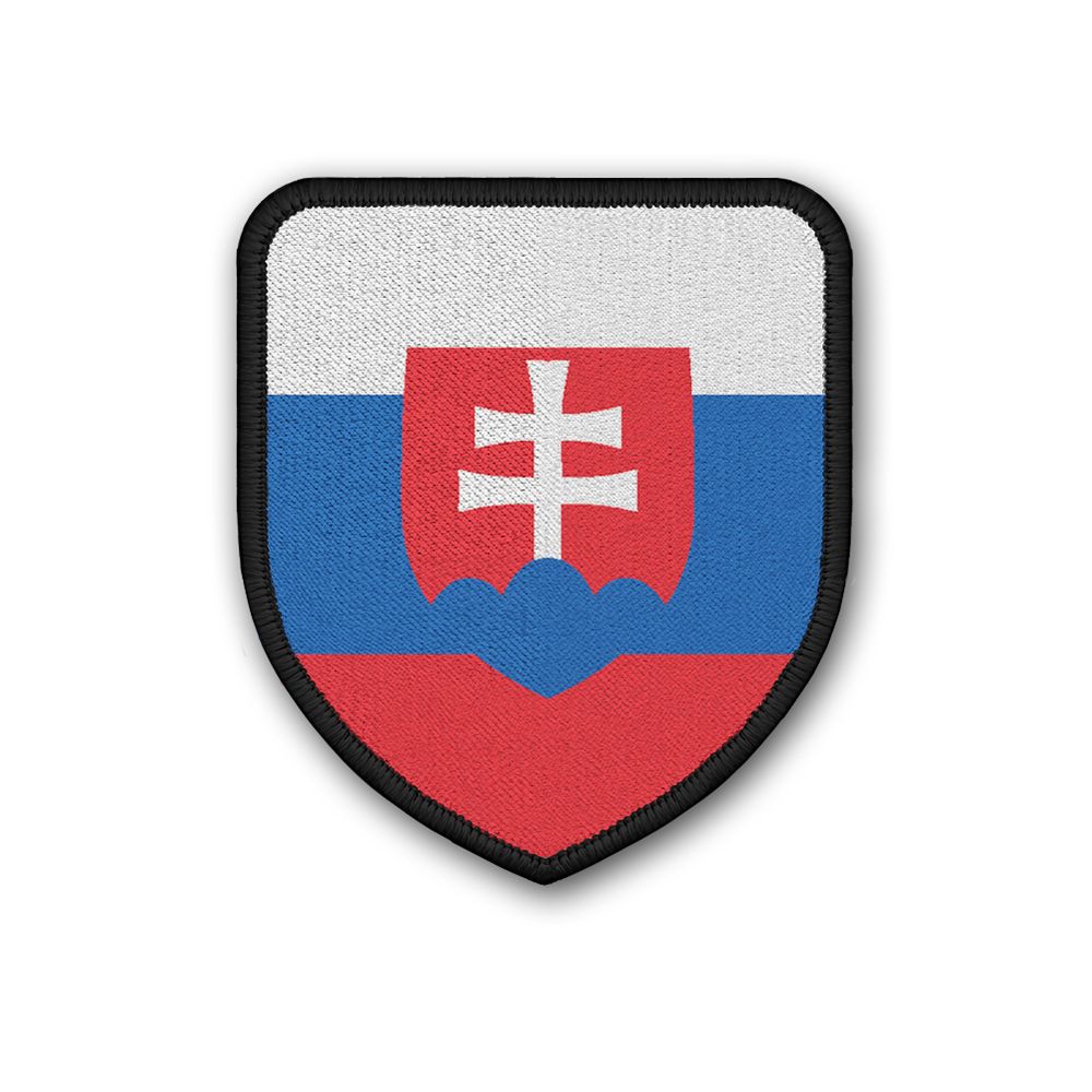Patch Landeswappenpatch Slowakei Bratislava Fahne Flagge Wappen Siegel #21968