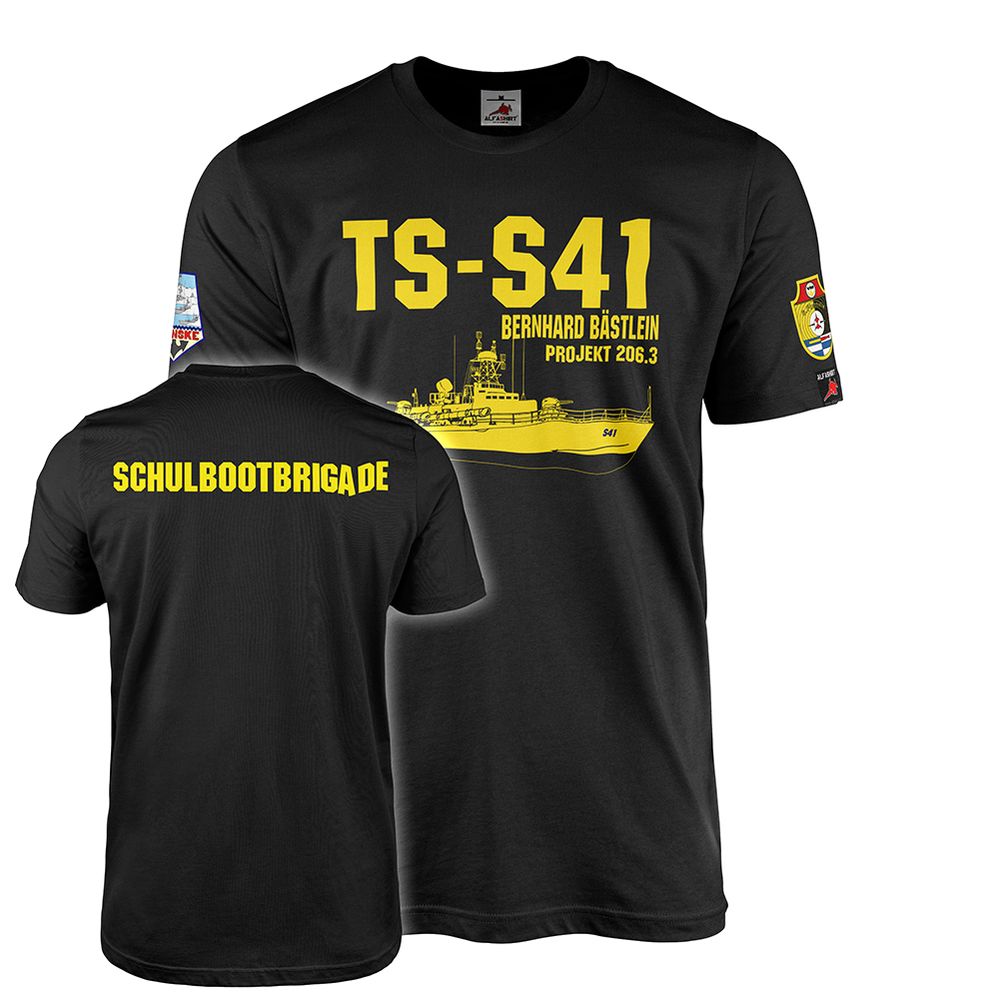 T-Shirt TS S41 Bernhard Bästlein torpedo boat project 206 NVA #44740