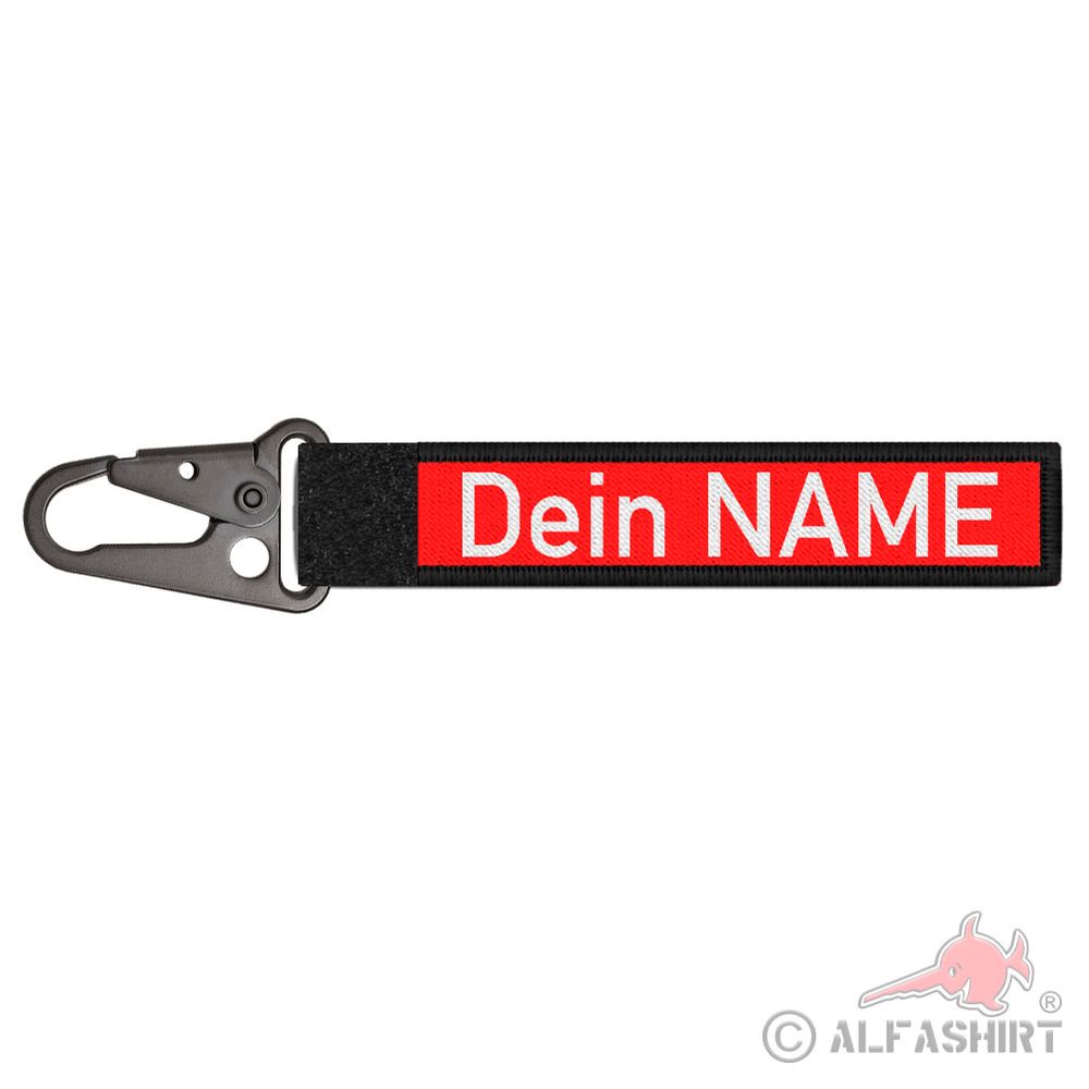 Tactical Key-holder personalisierbar Schlüsselanhänger Namen BW#37712