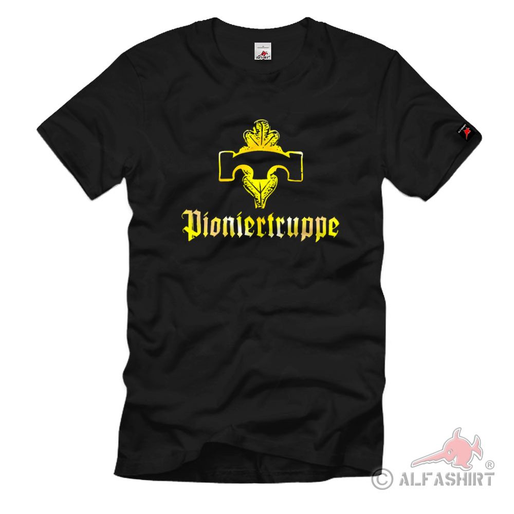 Deutsche Pioniertruppen Bundeswehr Einheit Wappen Abzeichen - T Shirt #2420