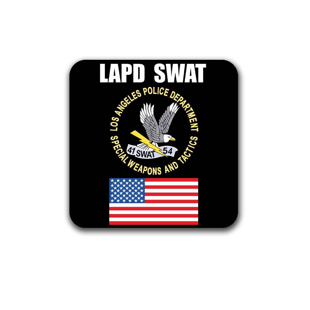 LAPD SWAT Aufkleber Sticker Los Angeles Police Department Special 30x30cm#A5099