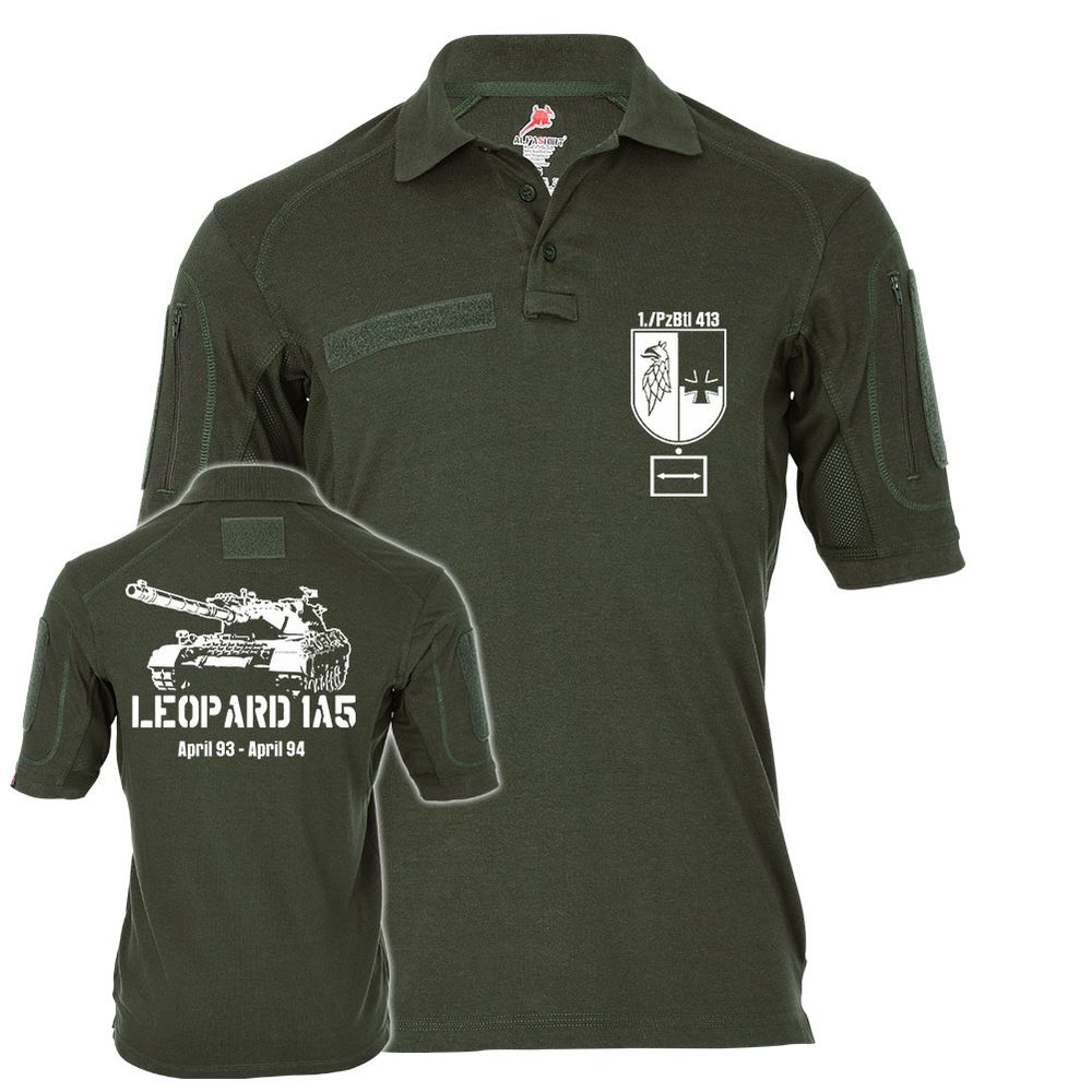 Tactical Polo 1 PzBtl 413 MatNschwTrp Leo 1A5 Panzer Bataillon 1993-94#21624