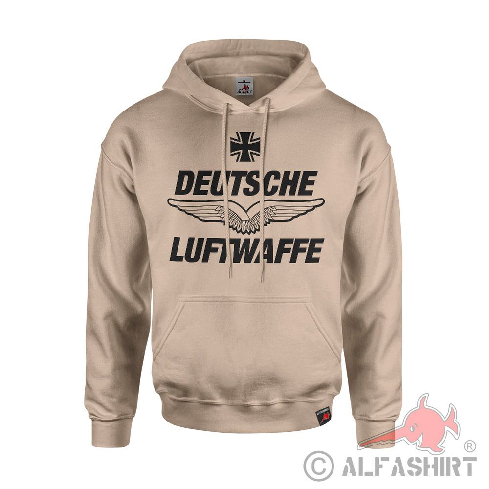 Hoodie Deutsche Luftwaffe BW Bundeswehr Schwingen Pullover #15477