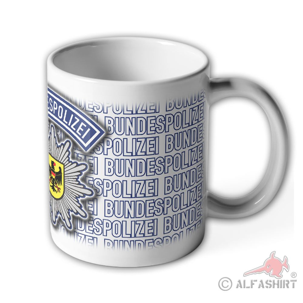 Federal Police BPOL Service Mug Territory Inspection Official Star Mug # 27693