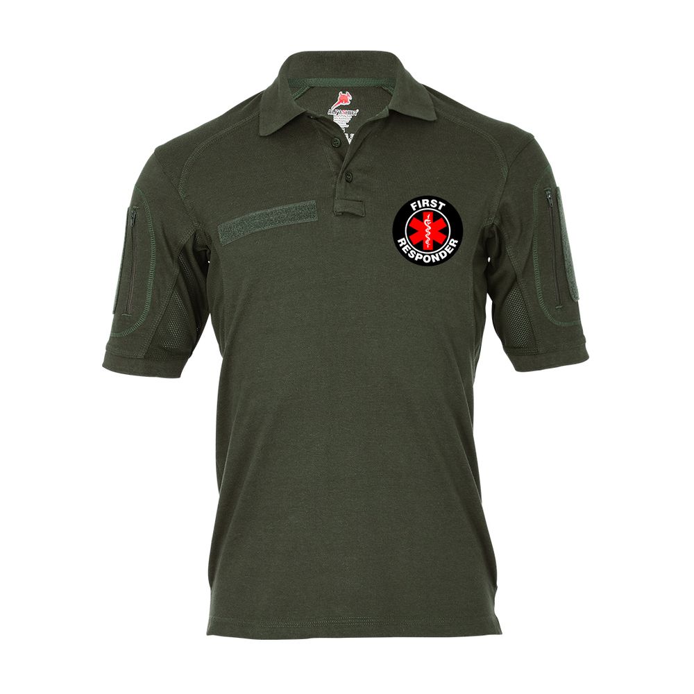Tactical Poloshirt First Responder Sanitäter Ersthelfer Rettungswagen #31605