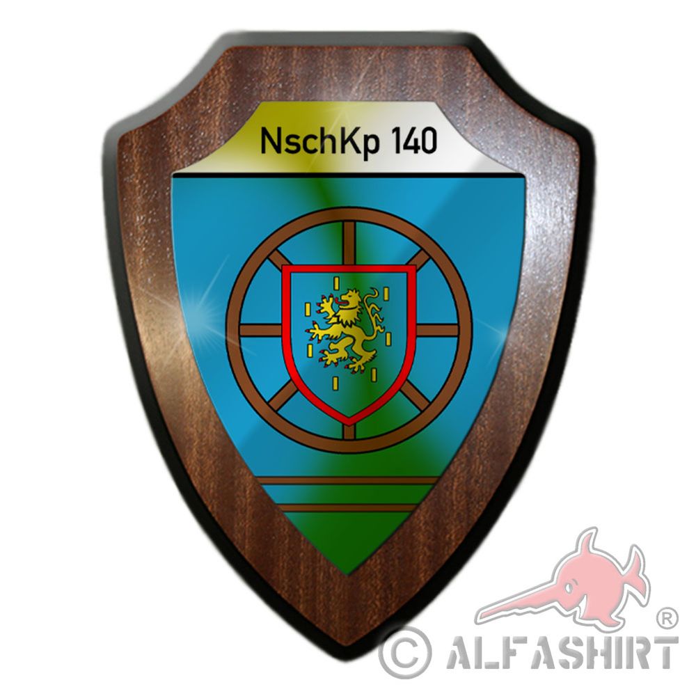 Heraldic shield NschKp 140 supply company 140 NschKp BW coat of arms # 35965