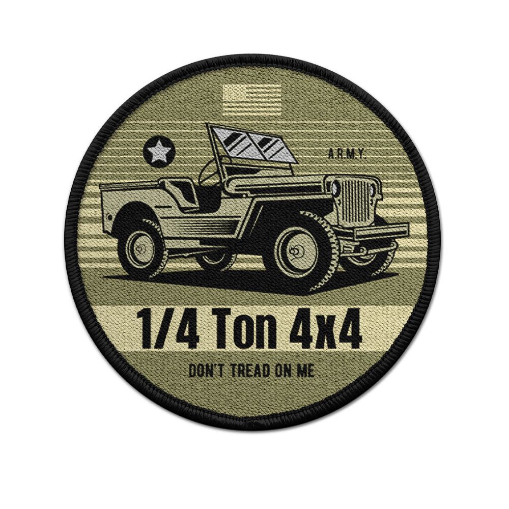 9cm Patch MB 1-4 -ton 4×4 truck WW2 Amerika Aufnäher #37152