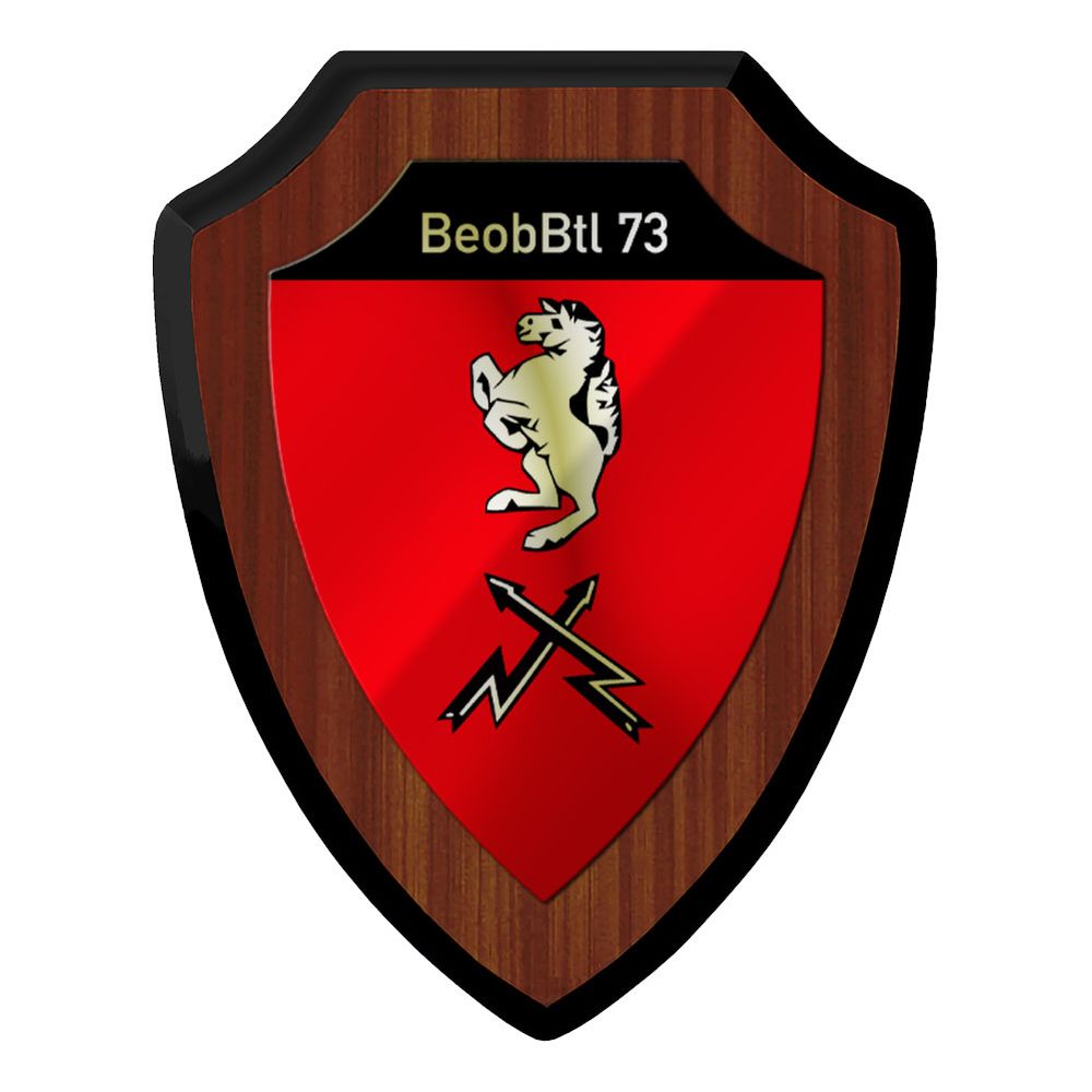 Wappenschild Beobachtungsbataillon BeobBtl 73 Zielortung Dülmen NRW #47347