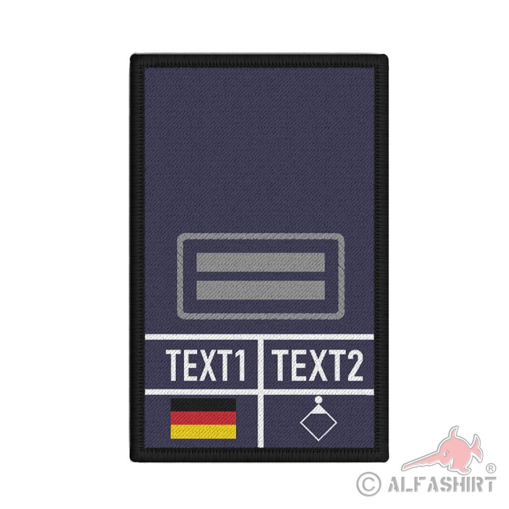 Rank Patch Feuerwehr Brandmeister Troop Leader Personalized NRW BM Feuer # 36663