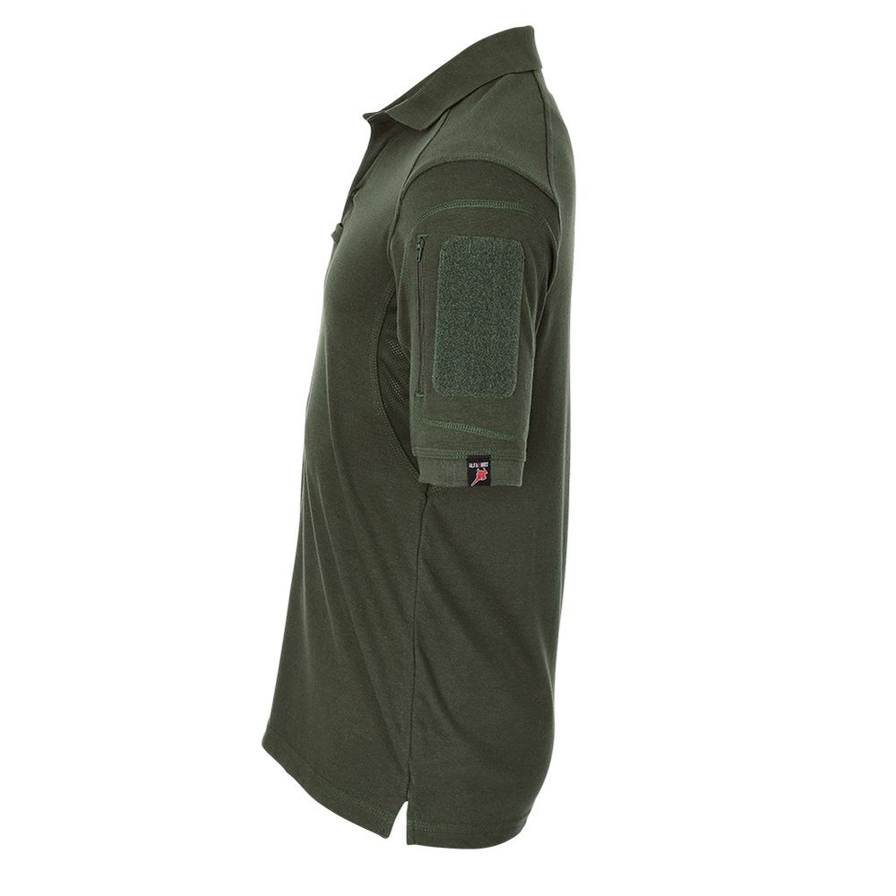 Tactical Polo Shirt Olive Combat Veteran e.V. Logo Merch Bundeswehr Military #47041