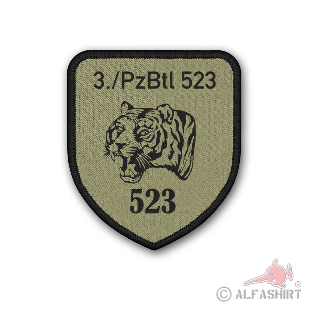 Patch Tarn Tarnfarben oliv 3 Kompanie PzBtl Panzerbataillon Panzertruppe #43733