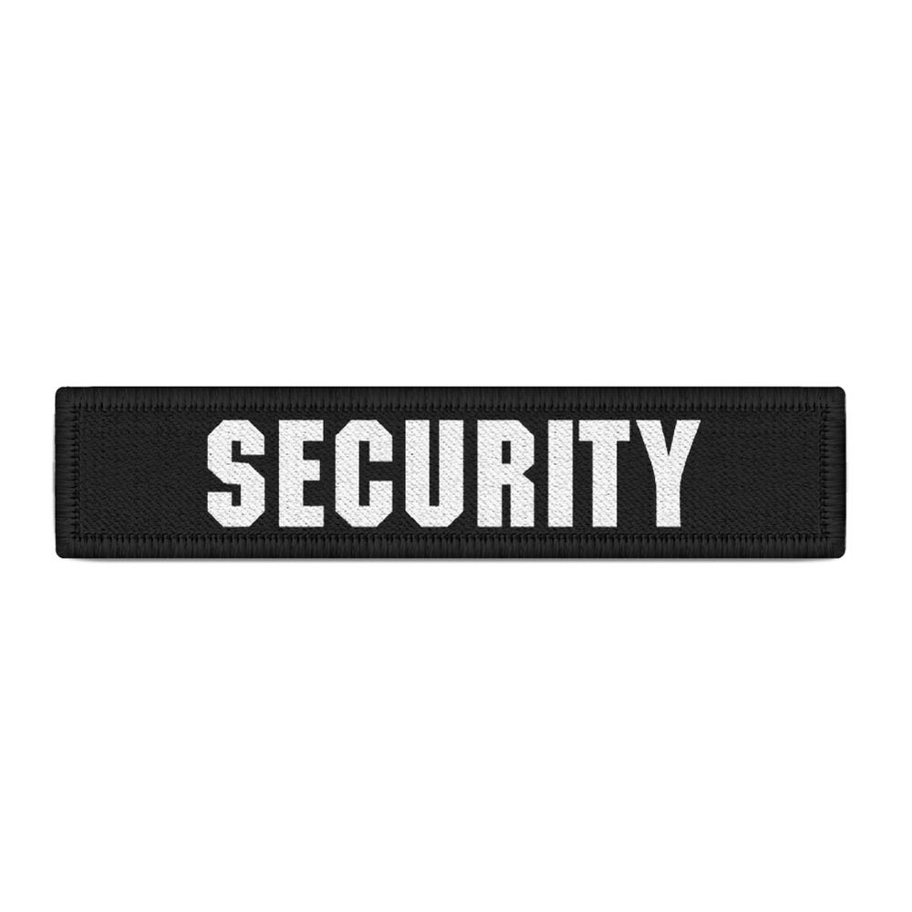 Patch Security Namensschild Sicherheitsdienst Ordner Bodyguard Aufnäher #23783