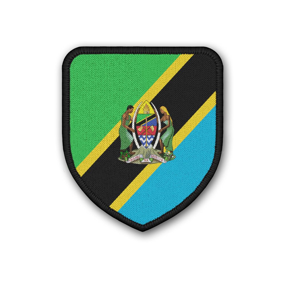 Patch Flag of Tanzania Republic Dondma John Magufuli City Wappen Swahili #21528