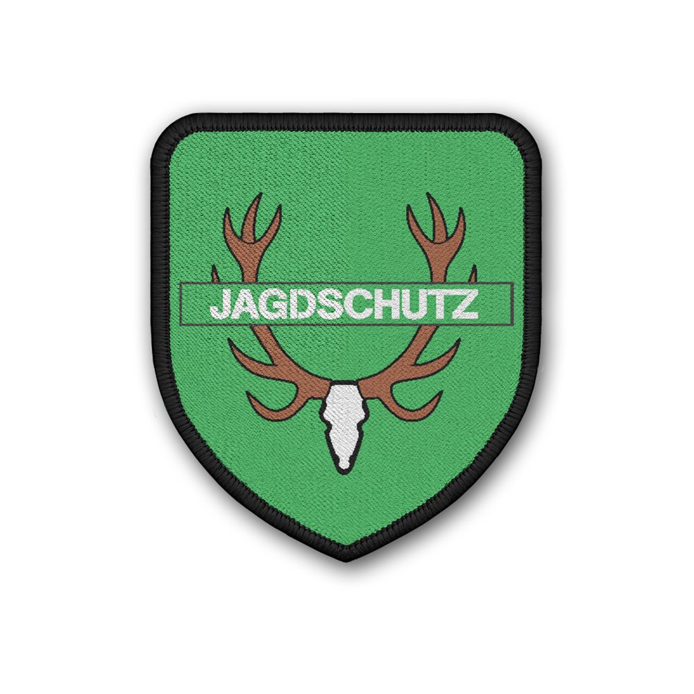 Patch Jagdschutz Förster Jäger Revier Aufnäher Wappen Abzeichen Wald Jagd #21489
