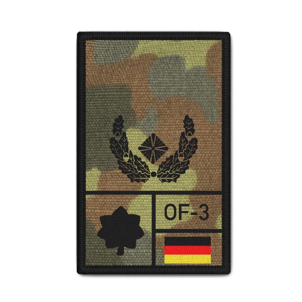 Rank Patch Bundeswehr Heer Luftwaffe Marine Flecktarn #BW-Patch