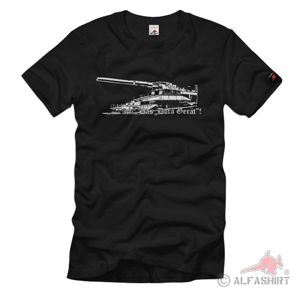 Eisenbahngeschütz Dora Gerät 80cm Kaliber Geschütz Kanone Ostfront TShirt #38141