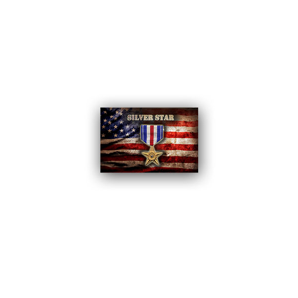 Sticker Bronze Star Medal US Army Medal Military Performance 11x7cm A3244
