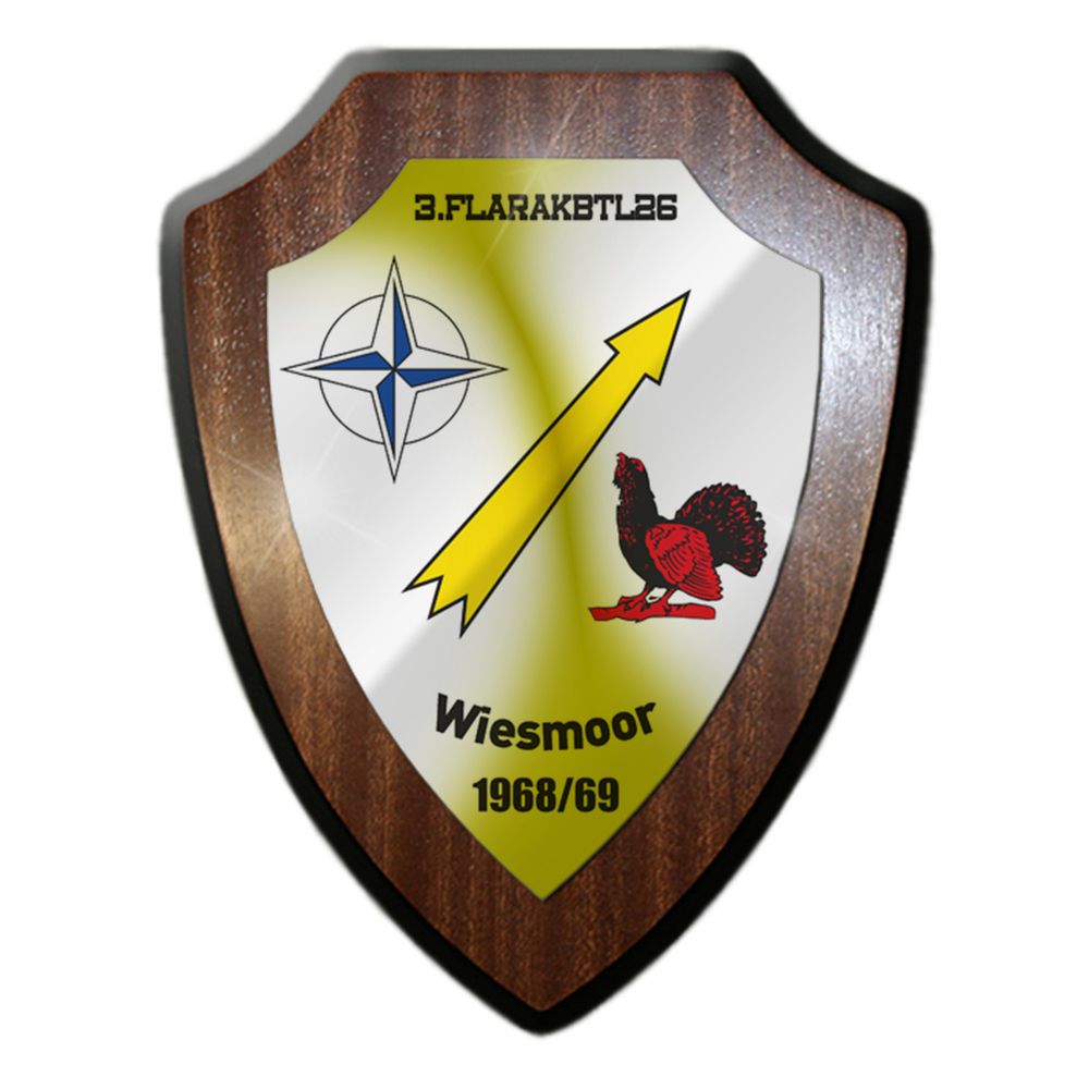 Coat of arms 3 FlaRagBtl 26 Bundeswehr coat of arms Germany # 33632