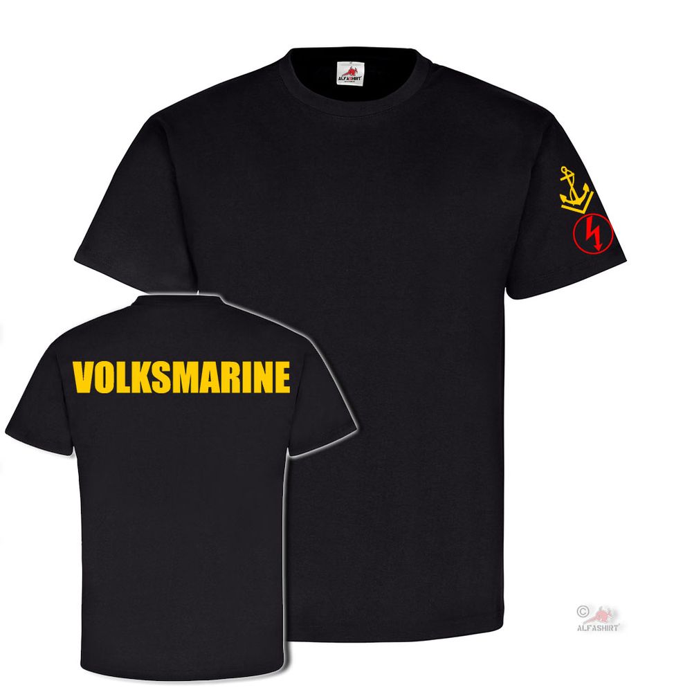 Volksmarine Funk Obermaat DDR Nationale Volksarmee Marine Armee T-Shirt #19099