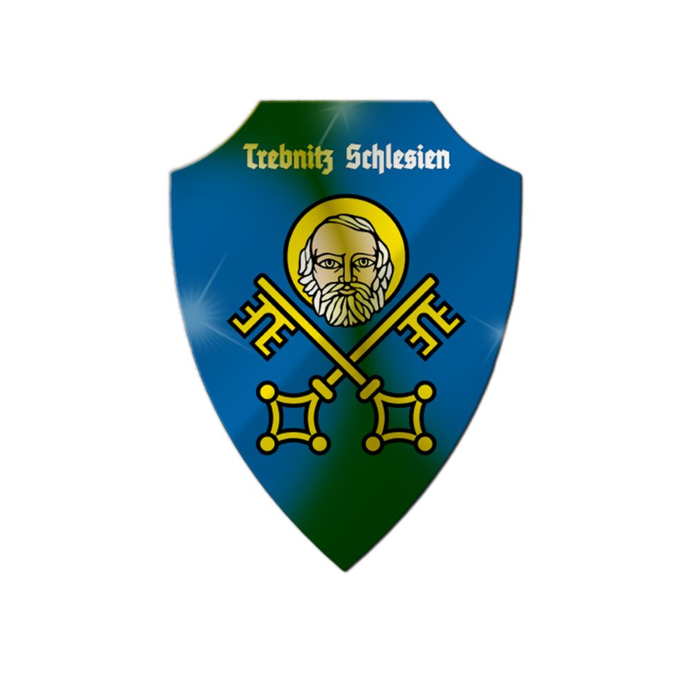Aluschild Trebnitz Trzebnica polnische Stadt Powiat Trzebnicki Andenken #32572