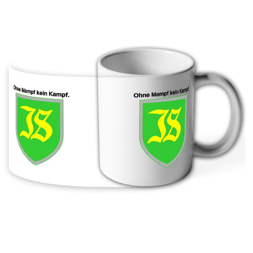 Tasse Ohne Mampf kein Kampf #K03809
