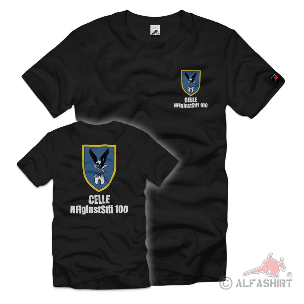HFlgInstStff 100 Celle Heeresfliegerinstandsetzungsstaffel T-Shirt #39725