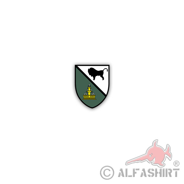 PzBtl 363 Sticker Tank Battalion Panzer Company Battalion 6x7cm # A4011