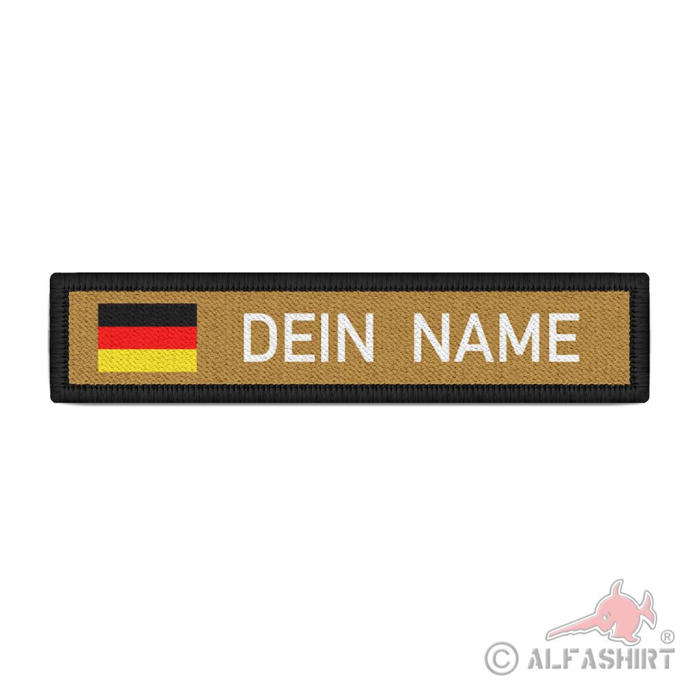 Namenspatch personalisiert Namensstreifen DE GER Germany Deutschland BRD #43637