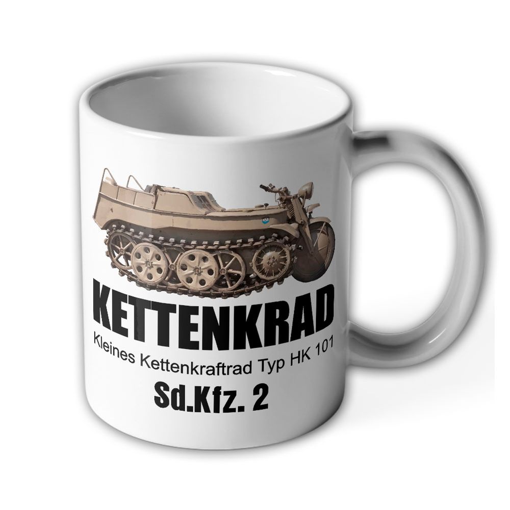 Kettenkrad Kettenkraftrad Typ HK 101 Oldtimer SdKfz 2 Motorrad Tasse #15617