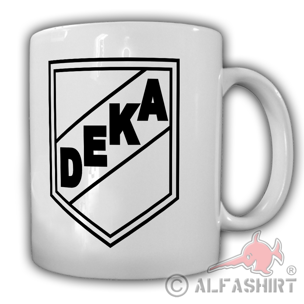 DEKA Reifen Schwimmwagen Wk Oldtimer Becher Abzeichen - Tasse #26599