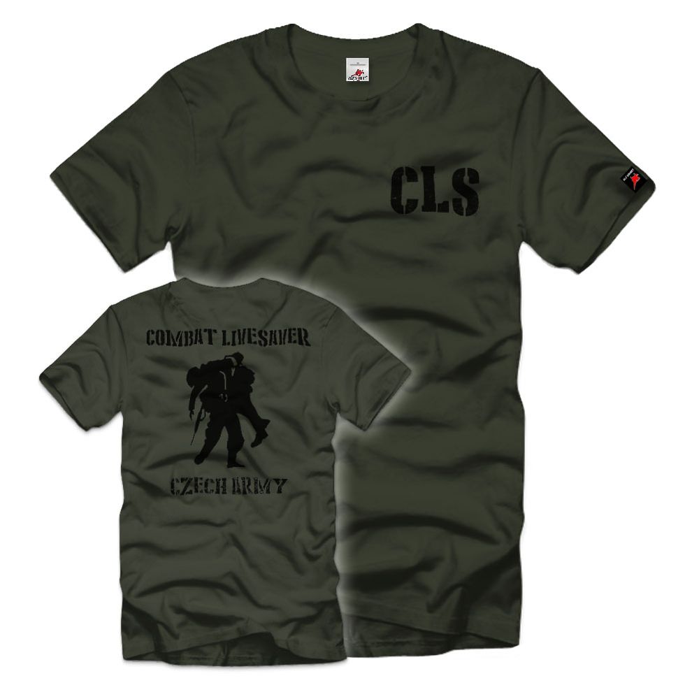 CZE Combat Lifesaver Česko Prag Praha Militär Training T-Shirt#33155