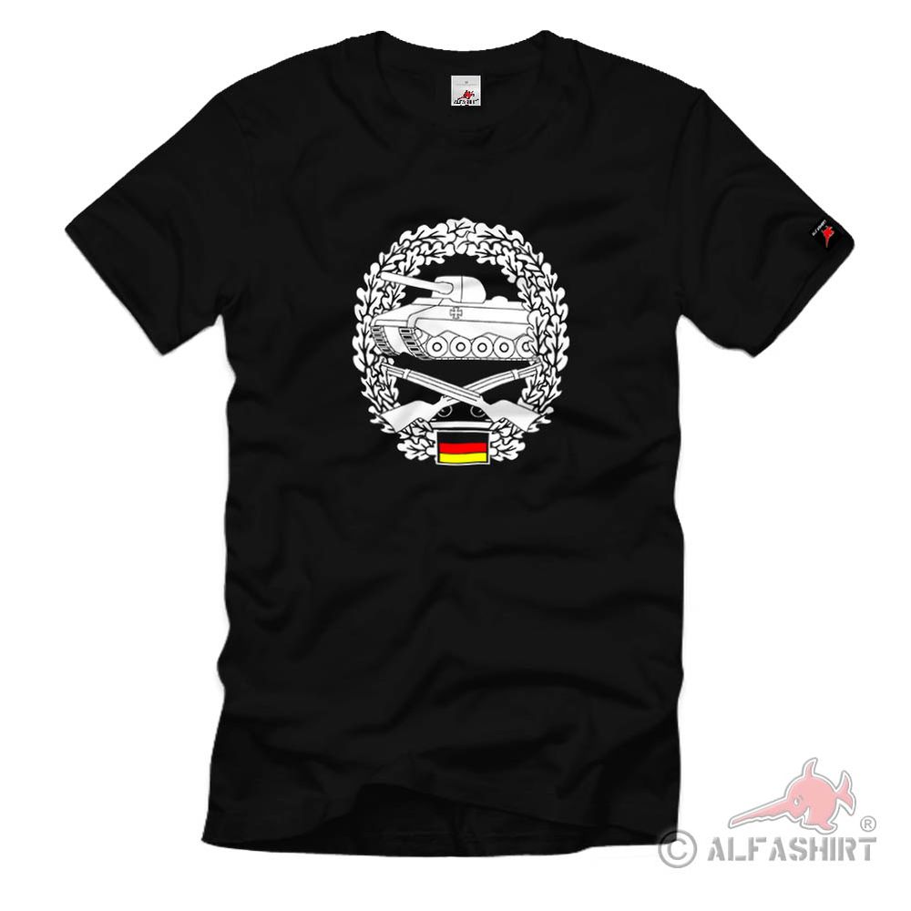 PzGren Panzergrenadier Bundeswehr Abzeichen Dran Drauf Drüber T Shirt #32557