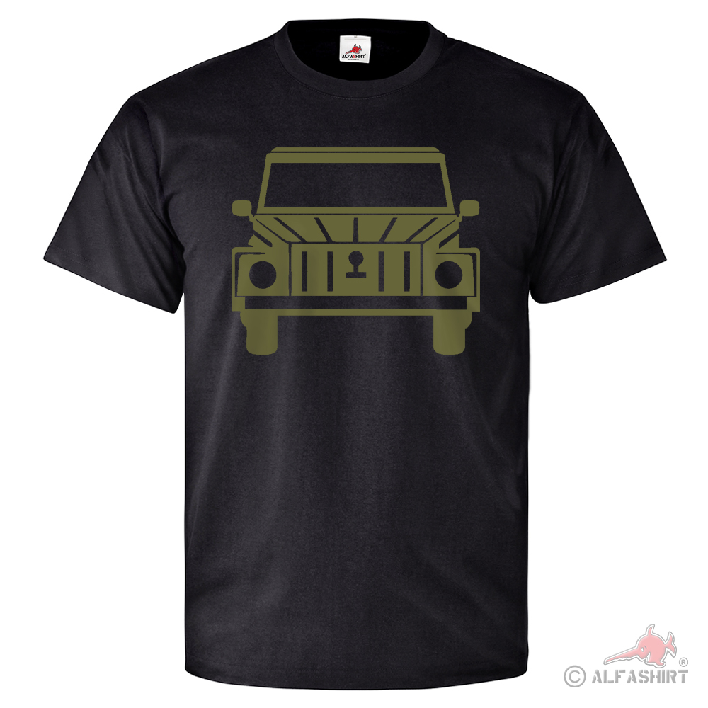 Kübelwagen Typ 181 BW Auto Oliv Ral 6014 - T Shirt #26441