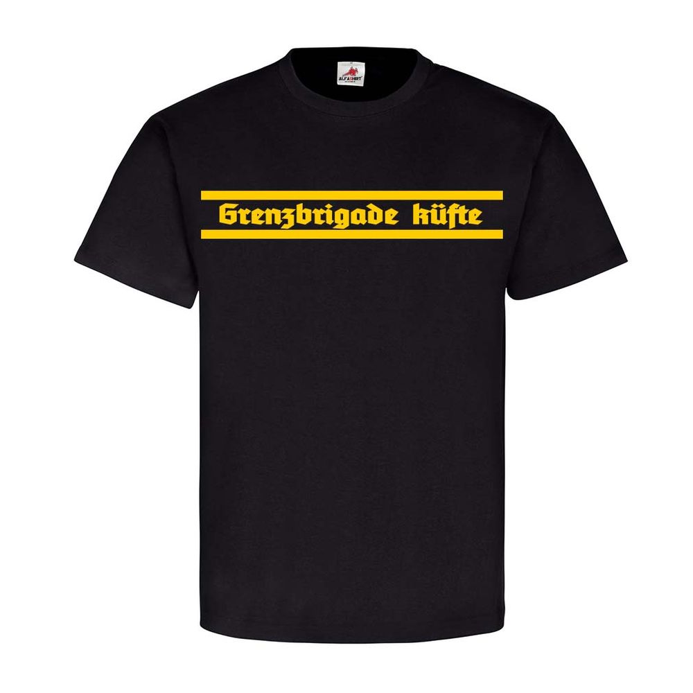 Grenzbrigade Küfte der DDR Militär Einheit Truppe Wappen Siegel TShirt #22674