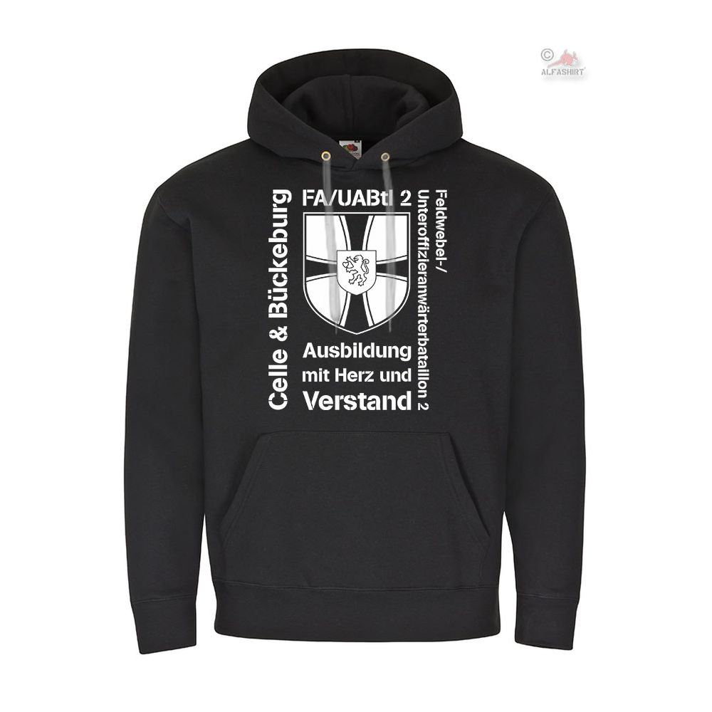 Feldwebel Unteroffizieranwärterbataillon 2 Fa-UABtl 2- Pullover Hoodie #18434