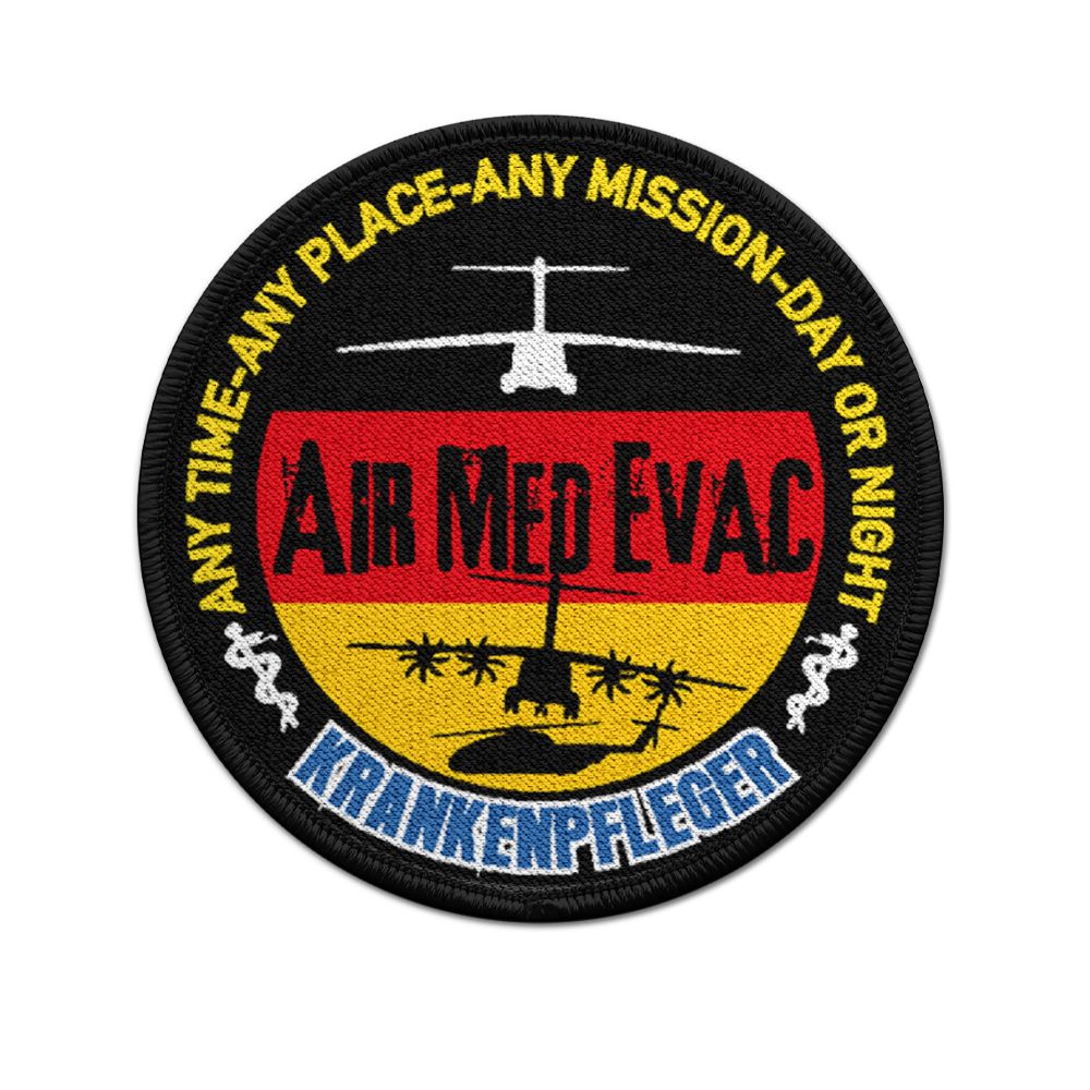 Patch Air Med Evac Krankenpfleger SanDst Bundeswehr Pfleger Sanitäter #23816
