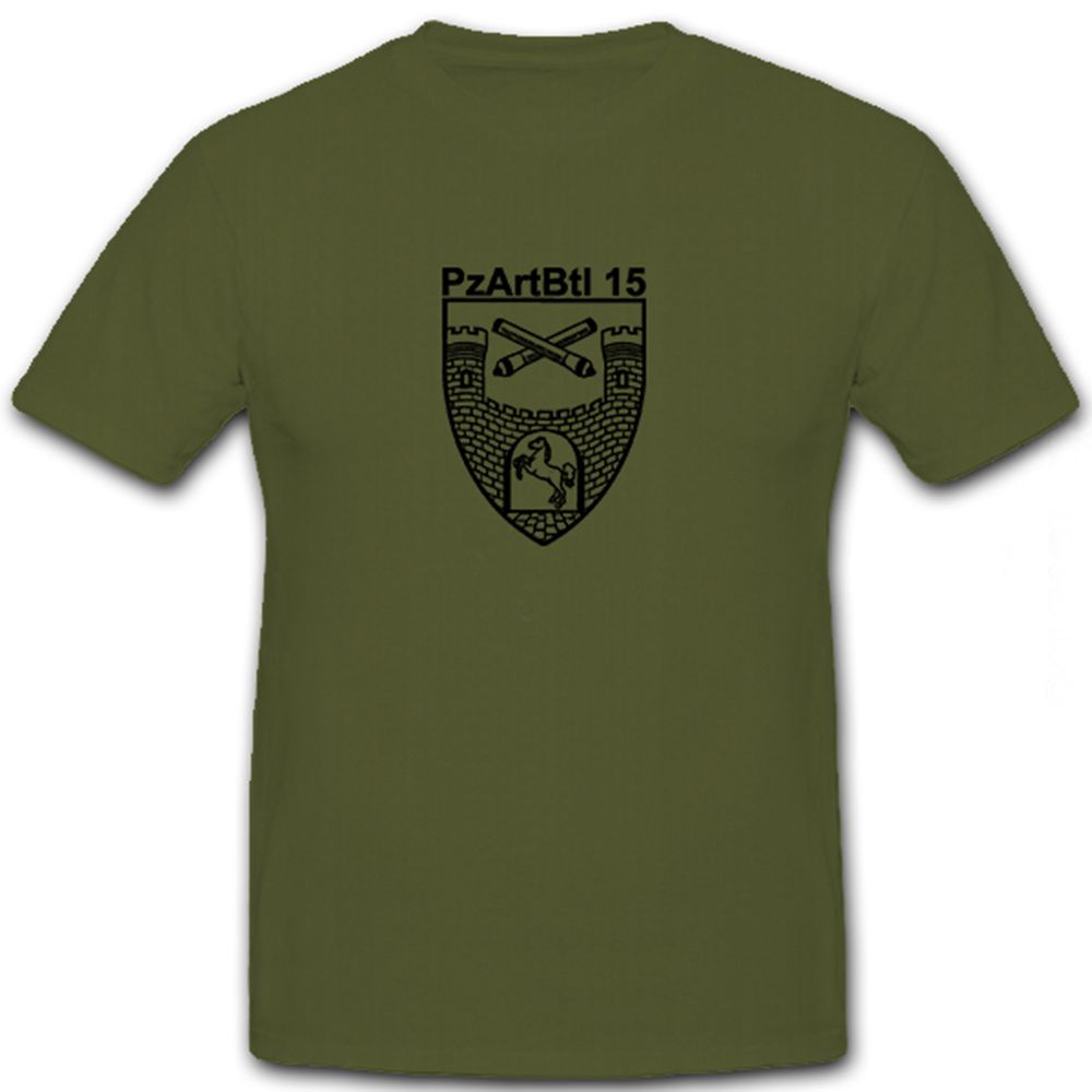 Panzerartilleriebataillon 15 Stadtoldendorf Bundeswehr Emblem - T Shirt #5827