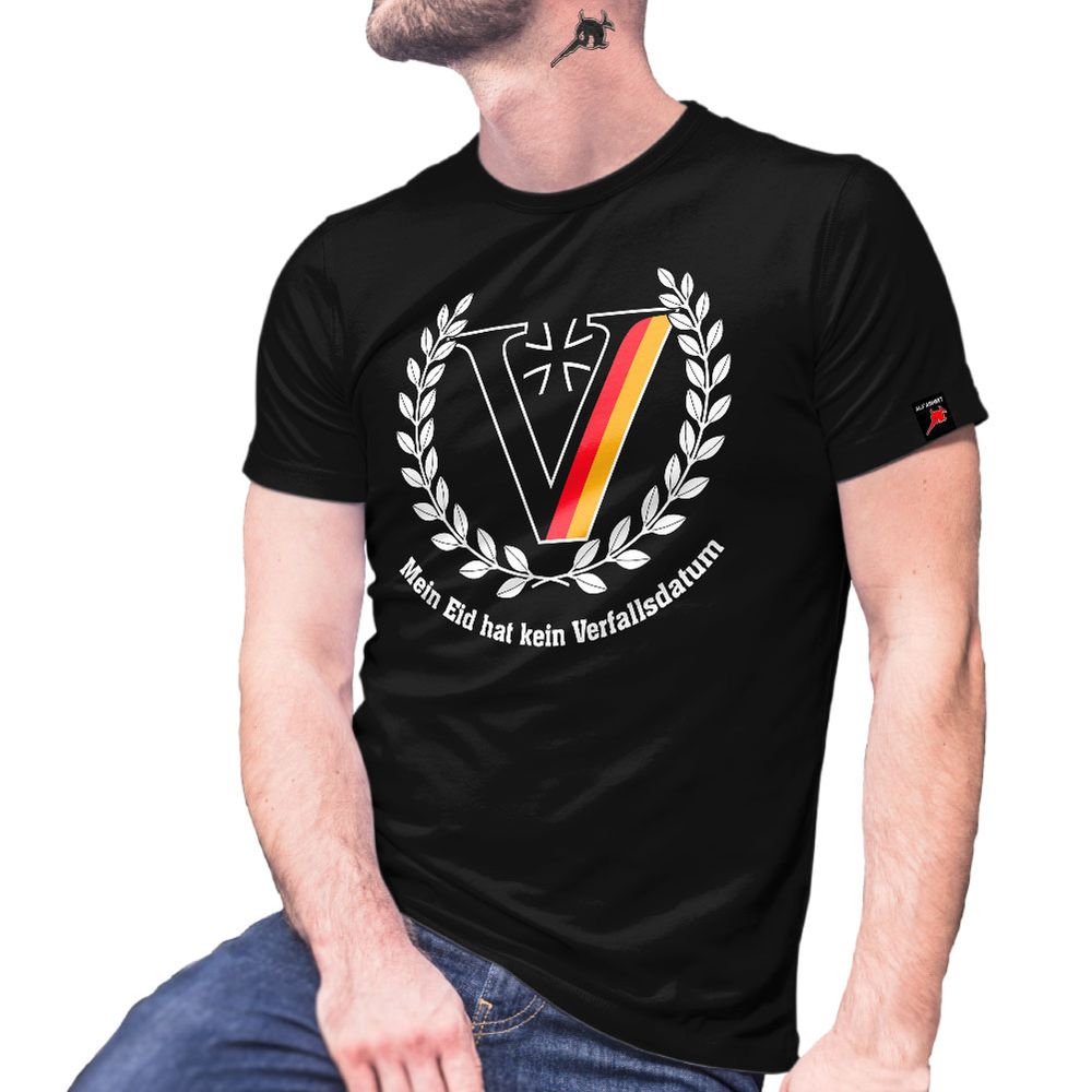 VETERAN My oath has no expiration date Soldier ISAF KFOR Mali T-Shirt # 27817